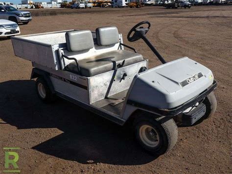 1997 Club Car Carryall Ii Plus Rwd Golf Cart Roller Auctions