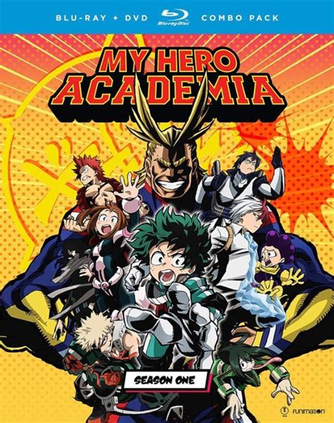 My Hero Academia Season One Blu Raydvd 5 Discs Best Buy