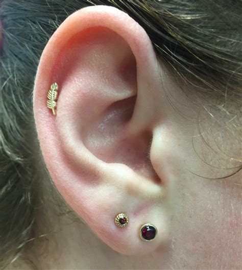 Ear Lobe Piercing 50 Ideas Pain Level Healing Time Cost