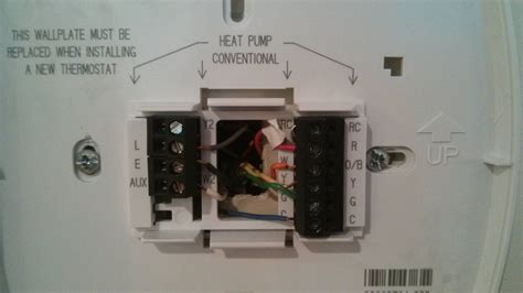 I purchased a honeywell ct31a non programmable therm. Th5220d1003 Honeywell Thermostat Wiring Diagram For Heat Pump