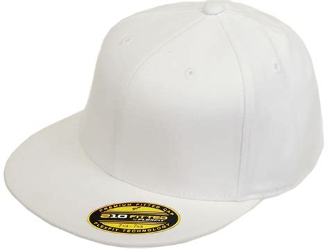 6210 Flexfit Premium Fitted Flatbill Baseball Blank Plain Hat Cap Flex Fit 210