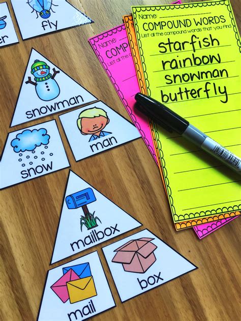 Compound Word Activities