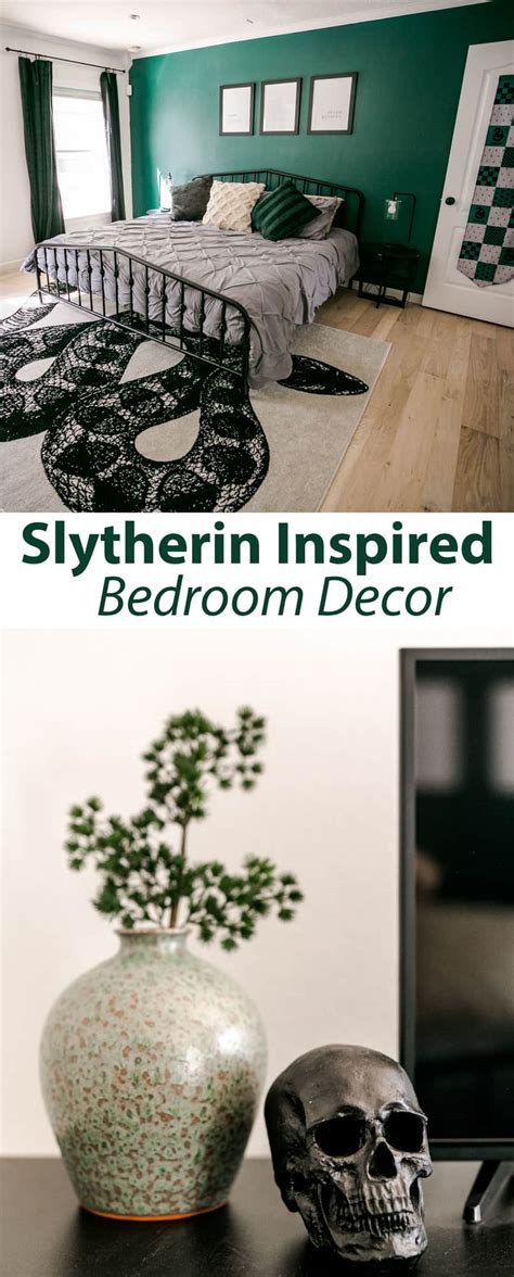 Slytherin Inspired Bedroom A Beautiful Mess