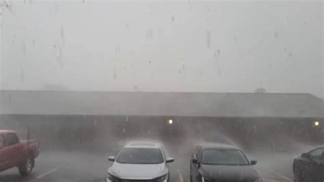 Watch Intense Hail Seen Falling In Sioux Falls Sd Latest Weather