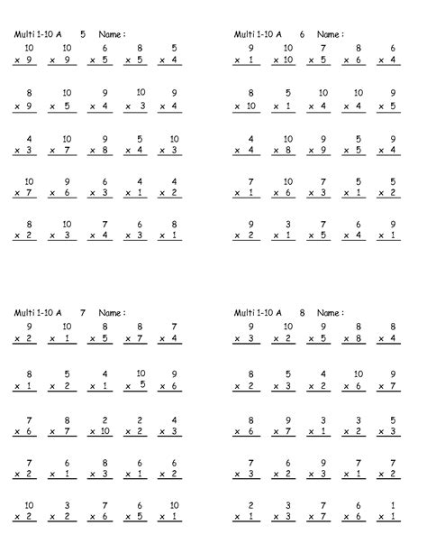 12 Best Images Of Triple Digit Multiplication Worksheets 2