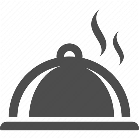 Dinner Food Hot Platter Restaurant Serving Icon