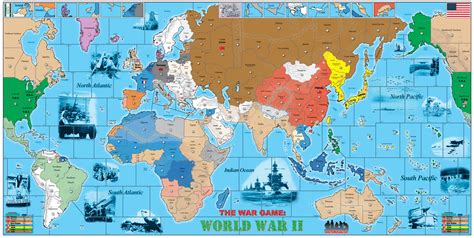 World War 2 Map Of The World