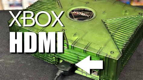 Original Xbox Hdmi Cable Review 100 Plug And Play No Mod Needed Youtube