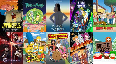 My Top 10 Favorite Adult Animated Series Rfavoritemedia