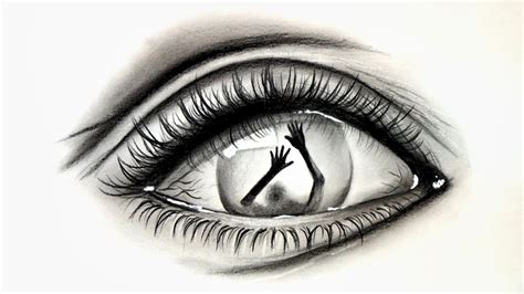 Eye Drawing Tutorial For Beginners How To Draw A Creative Eye Step By