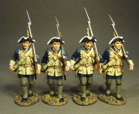 Four Line Infantry Marching Set 1 The South Carolina Provincial Regiment