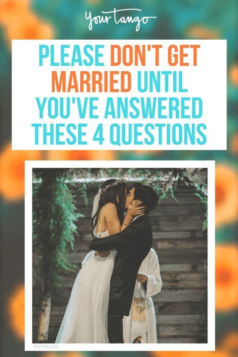 100 Questions To Ask Your Fiancé Before Getting Married Before