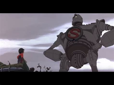 The robot, created with computer graphics, is seamlessly included with the. THE IRON GIANT Remastered Trailer HD (English, 2015 ...