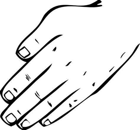 Free Outline Of Hand Download Free Outline Of Hand Png Images Free