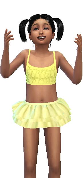 Sims 4 Cc Custom Content Kids Clothing Kids Tutu Found Under