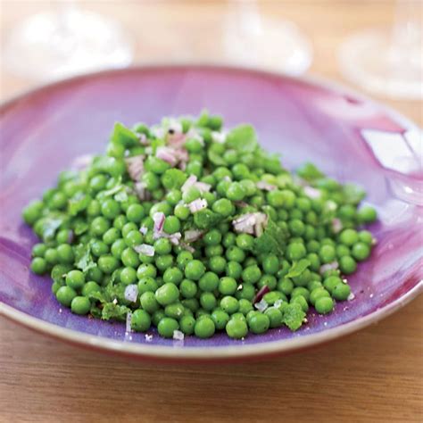Spring Peas With Mint Recipe Mark Ladner
