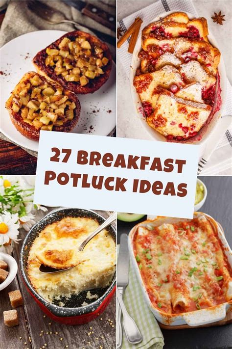 27 Breakfast Potluck Ideas Sweet And Savory Delights