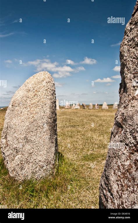 Swedens Most Famous Standing Stones Is Arranged In The Shape Of A Boat