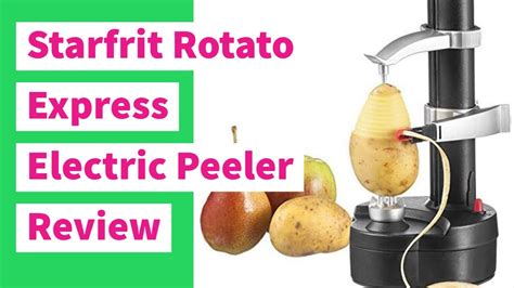 Starfrit Rotato Express Electric Peeler Review By Risa Youtube