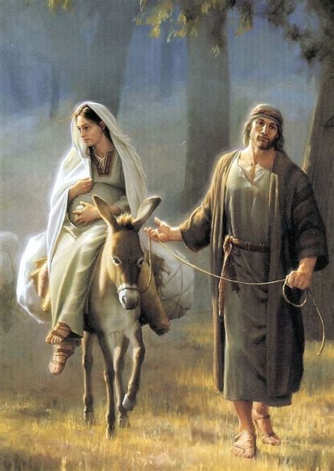 Mary And Joseph Travel To Bethlehem The O Guide
