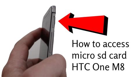 This post shows you the potential reasons for the issue and offer some troubleshooting methods. How to access/remove micro sd card HTC One M8 - YouTube