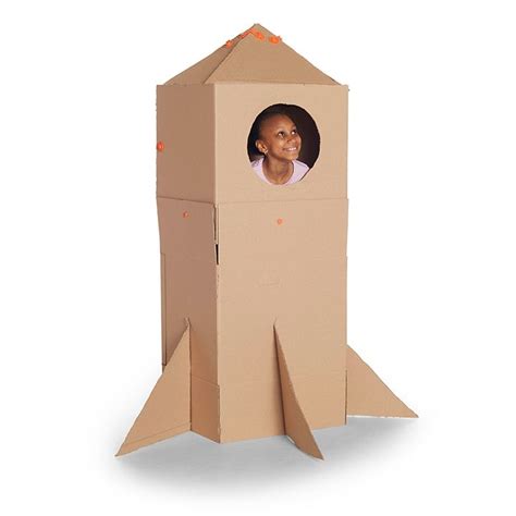 Build A Diy Cardboard Rocket Ship And Jetpack In 2022 Cardboard