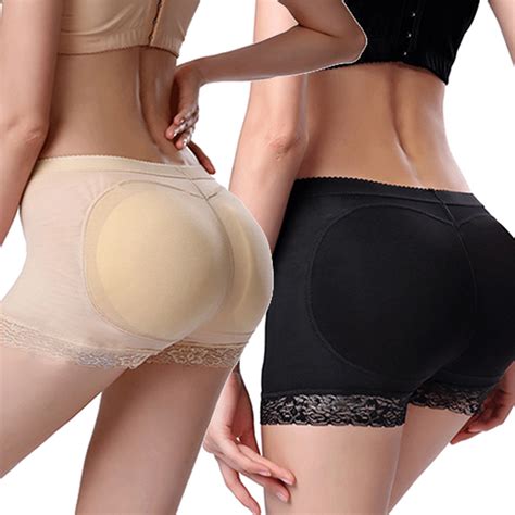 Travelwant Womens Seamless Butt Lifter Padded Lace Panties Enhancer Underwear