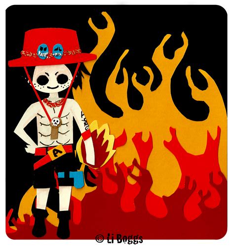 Portagas D Ace Fire Fist From One Piece By Eiichiro Oda Art Done By