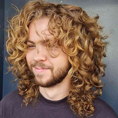 Top More Than Curly Hairstyle Long Hair Men Best Dedaotaonec
