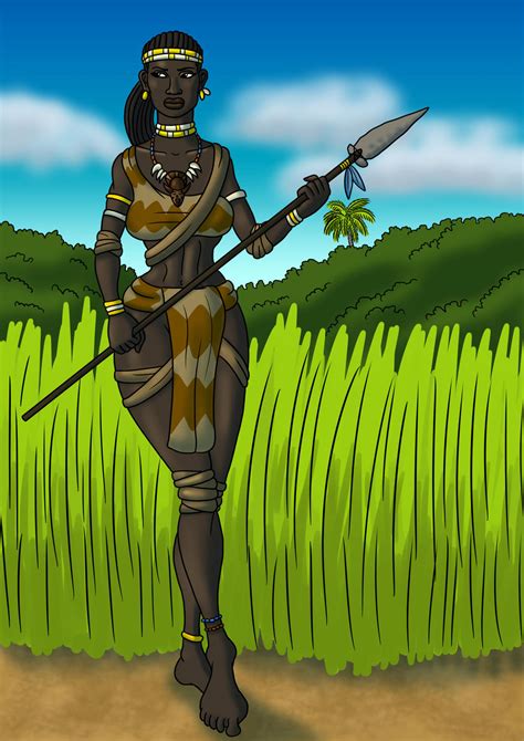 Neolithic West African Huntress By Tyrannoninja On Deviantart