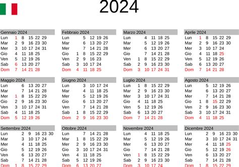 2024 Calendar Italy Currency Symbols Fred Pamela