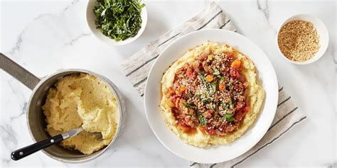 Creamy Polenta With Awesome Bolognese