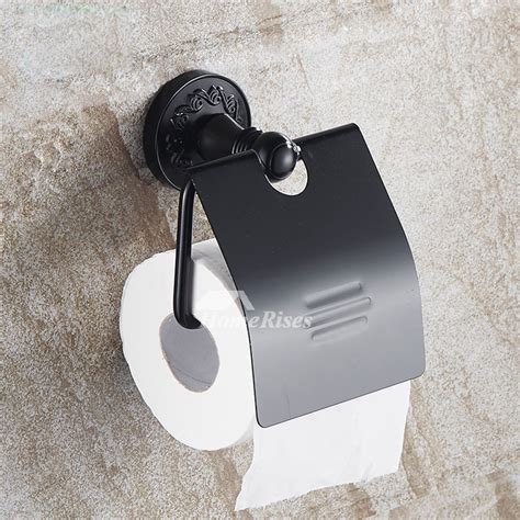 Each toilet paper holder review is detailed and proves to be all modern and attractive bathrooms have a toilet roll holder. Cool Wall Mounted Toilet Paper Holder Aluminum Black
