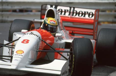 F1 Car For Sale Ayrton Senna S Monaco Winning 1993 Mclaren Ford Mp4 8a Retro Race Cars