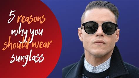 5 Reasons Why You Should Wear Sunglasses [benefits Of Wearing Sunglasses] Youtube