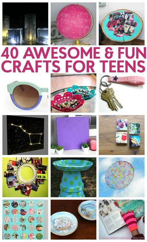 Diy cute candles for teen girls rooms! 40 Awesome Teen Crafts - A Little Craft In Your Day