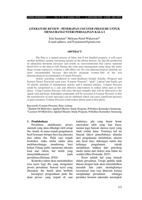 10 Contoh Skripsi Literature Review Kebidanan My Makalah