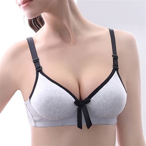 2018 New Wire Free Thin B Cup Wire Free Bra New Gathered Sexy Underwear Ladies Traditional Girl