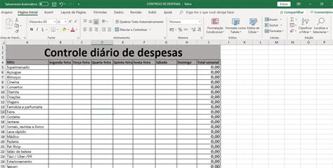 Planilha Excel