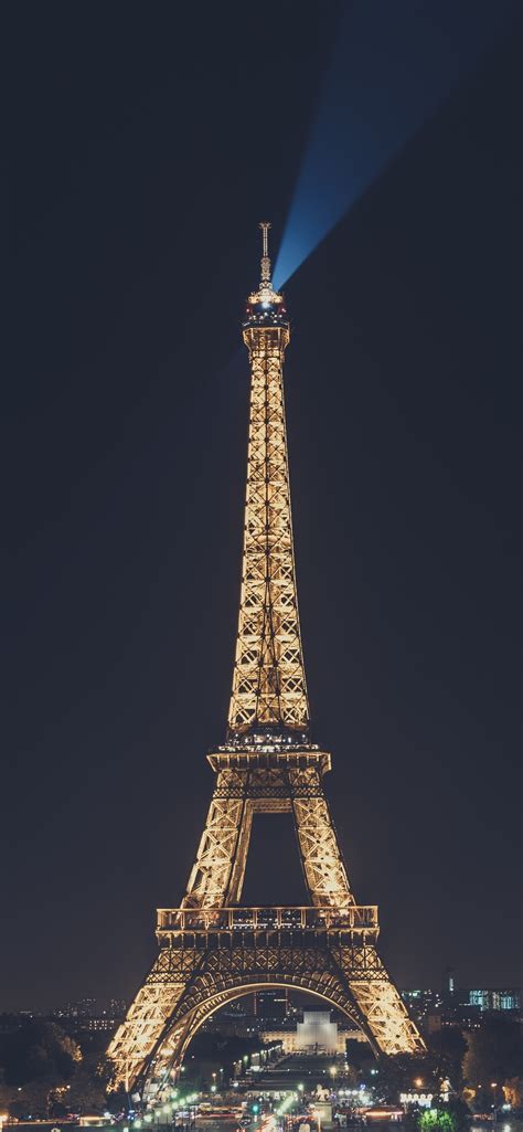 1242x2688 Eiffel Tower Nightscape Iphone Xs Max Hd 4k Wallpapers