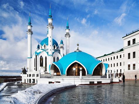 Kul Sharif Mosque Kazan Russia Fond Décran Hd Image 1920x1440