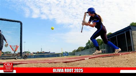 Olivia Root 2025 Outfieldercatcher Softball Skills Video Youtube