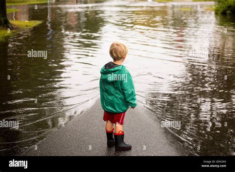 Boy Flood Hi Res Stock Photography And Images Alamy