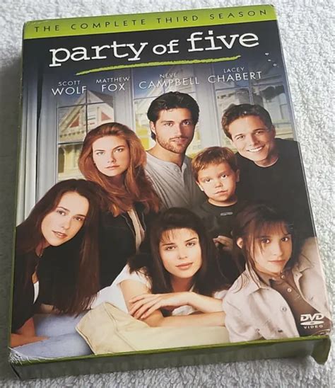 Party Of Five Complete Season 3 Dvd Nev Campbell Matthew Fox 1199