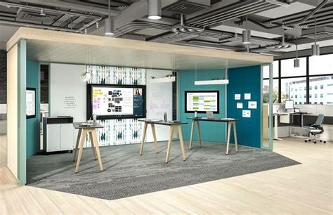 Creative Workspaces Designed To Inspire By Steelcase And Microsoft