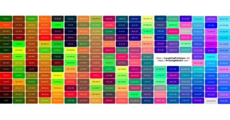 25 Sublimation Color Chart Pdf Nosheencoco