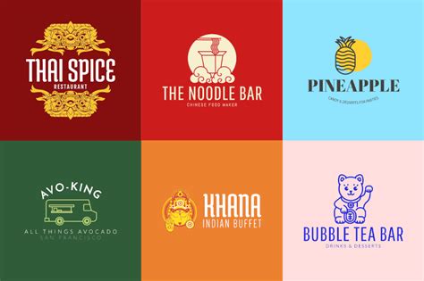 Restaurants And Their Logos