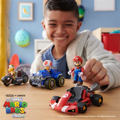 The Super Mario Bros Movie Mario Kart Complete Set New 2023
