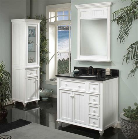 The right bathroom vanity can help you showcase your style and personality. A Selection of White Bathroom Vanities by Sagehill Designs ...