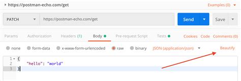 JSON Formatting Of The Request Body Issue Postmanlabs Postman App Support GitHub